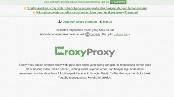 Cara Menggunakan CroxyProxy2023 untuk Membuka Situs Terblokir Secara Free